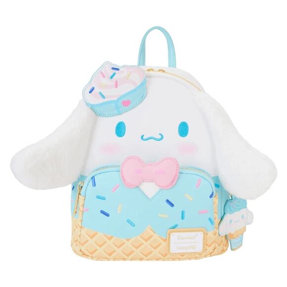 SDCC Limited Sanrio Cinnamoroll Ice Cream Scented Plush Backpack - Picture 1 of 6